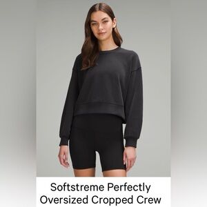 lululemonSoftstreme perfectly Oversized Cropped Crew